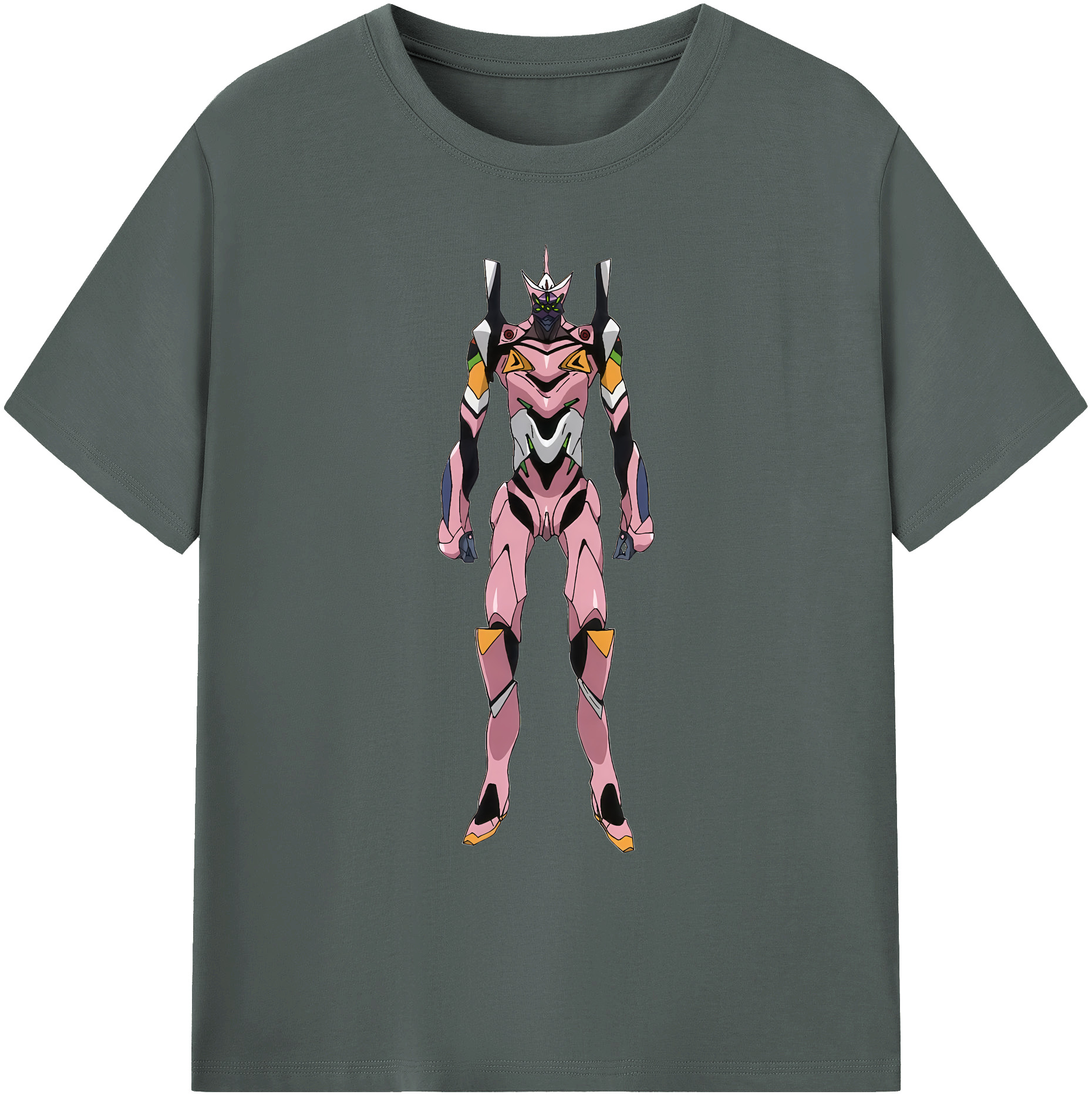 （画像用） EVA 新世紀エヴァンゲリオン 綿100％ メンズ半袖Tシャツ｜肌触りやわらか＆通気性